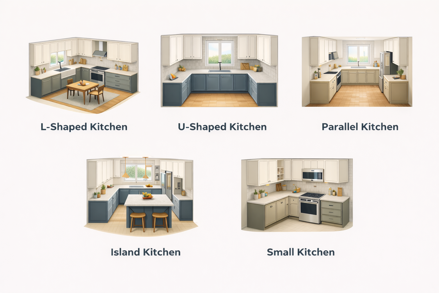Modular Kitchen Design Ideas & Styles - Bhumim India