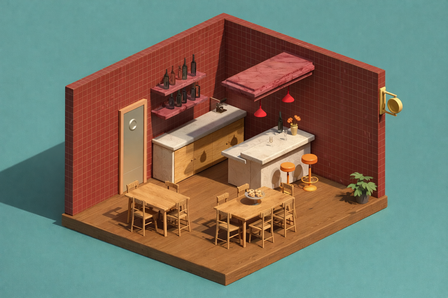 Interior designer creating modern and stylish home interiors