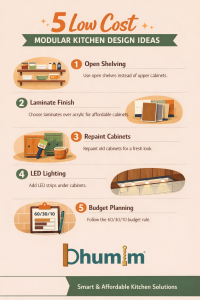 Budget-Friendly Modular Kitchen Designs for Stylish Indian Homes