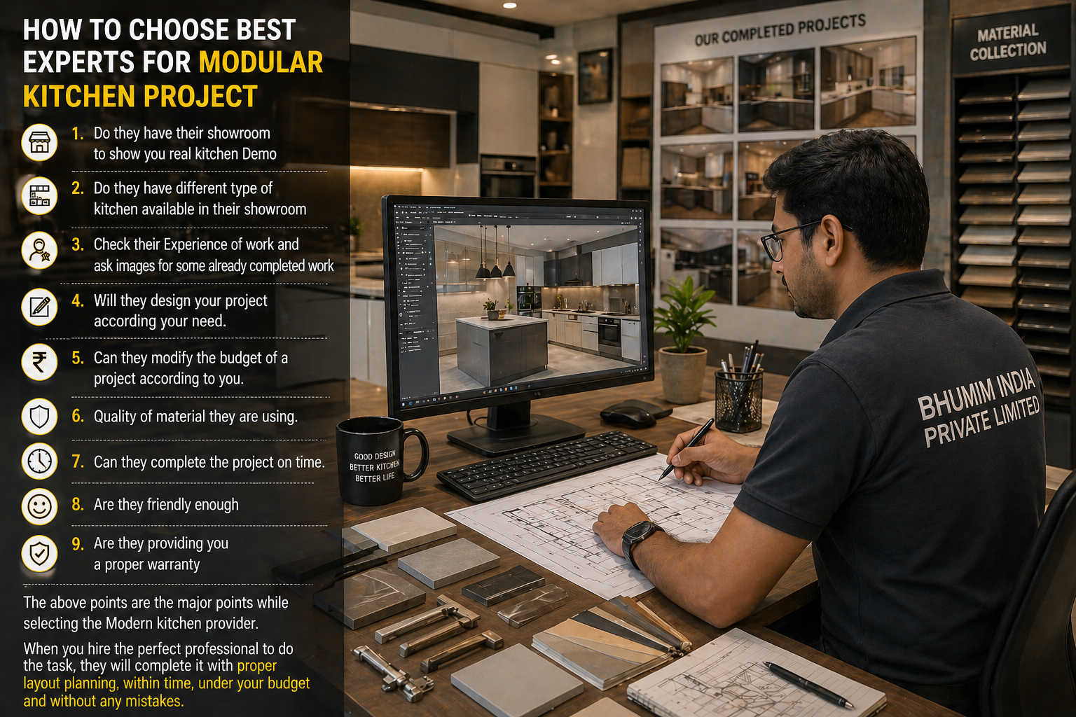 Choosing the best modular kitchen expert