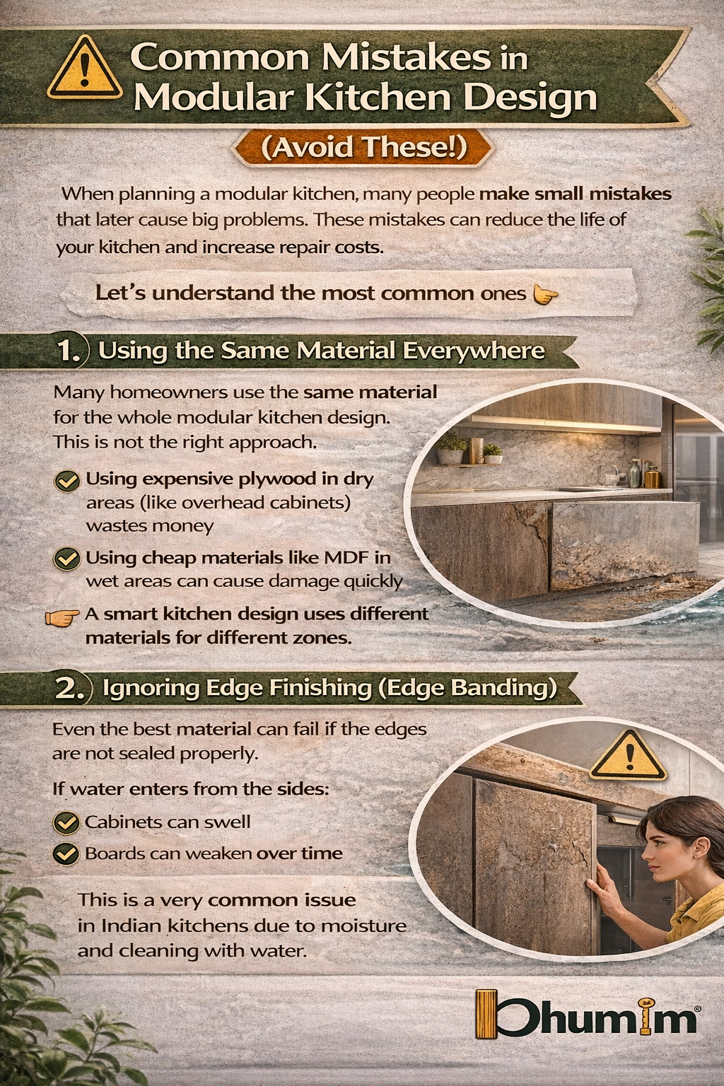 Common kitchen design mistakes to avoid