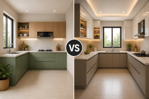 L-Shaped Kitchen vs U-Shaped Kitchen