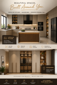 best modular kitchen and wardrobes Manufacturer in Dehradun