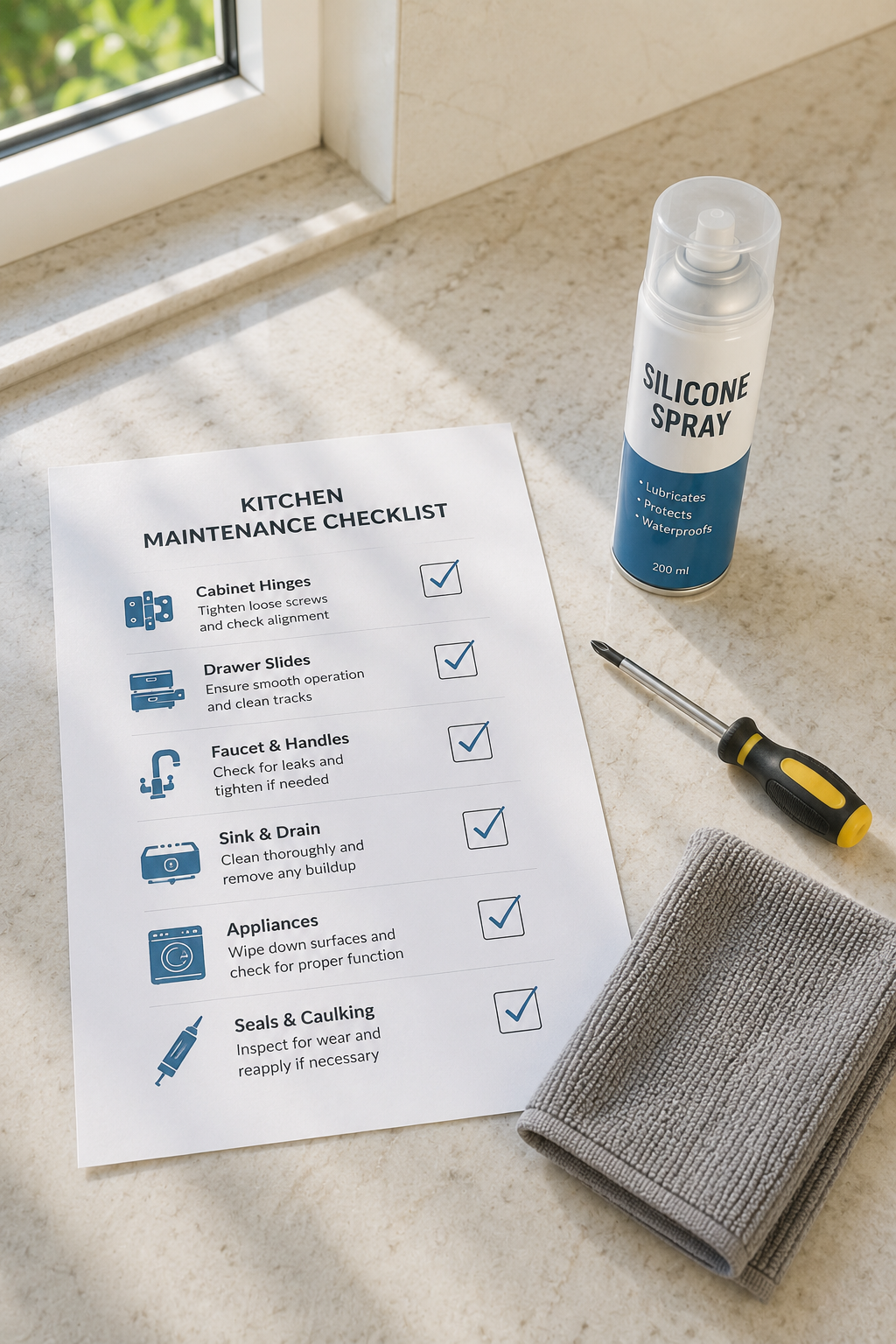 Building an Annual Maintenance Checklist