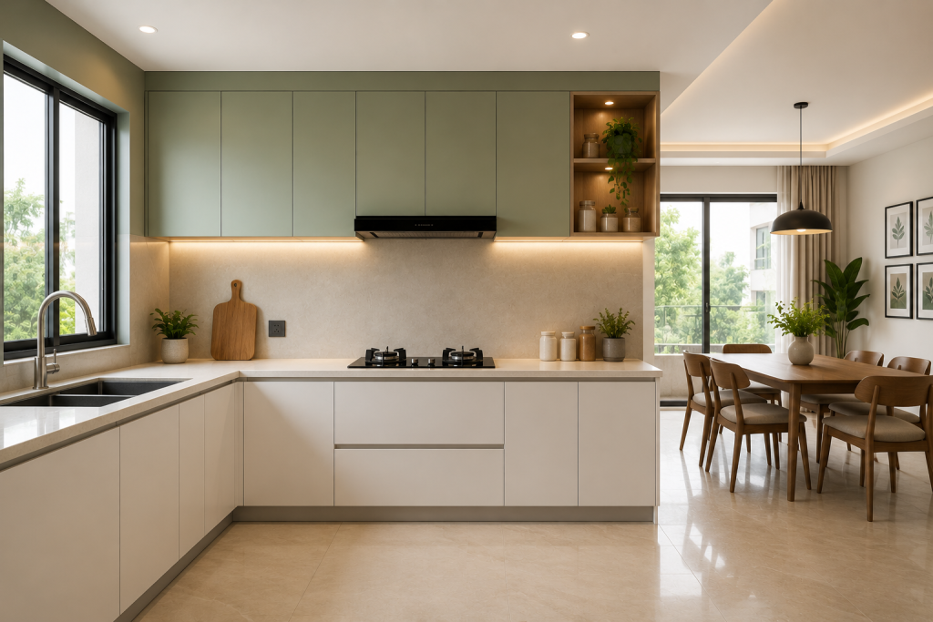 open kitchen design