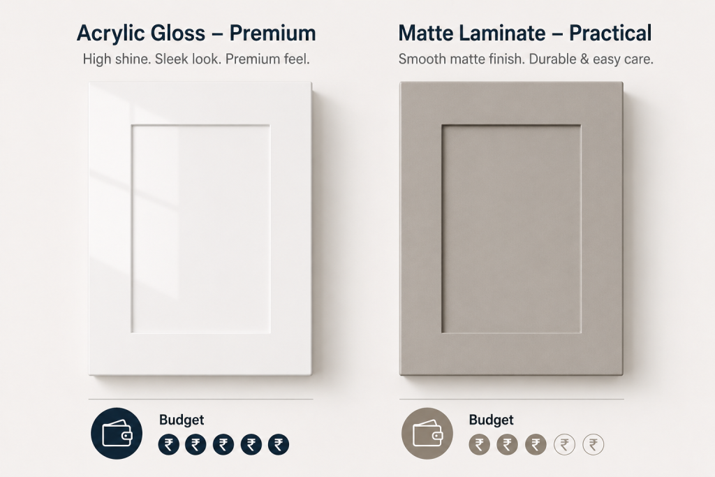 acrylic vs laminate