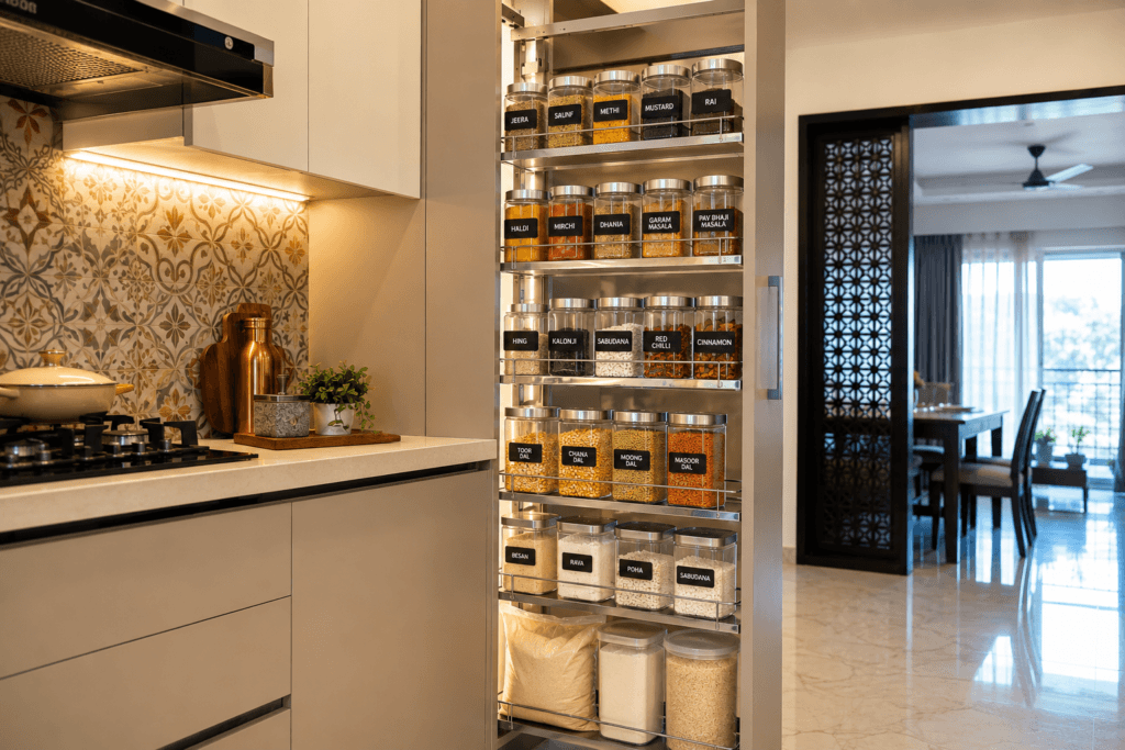kitchen pantry units that save space