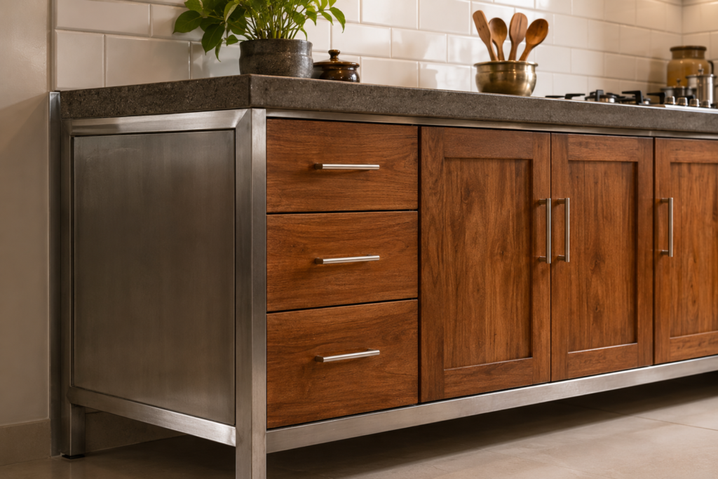 non modular kitchen design