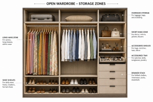 wardrobe design for bedroom