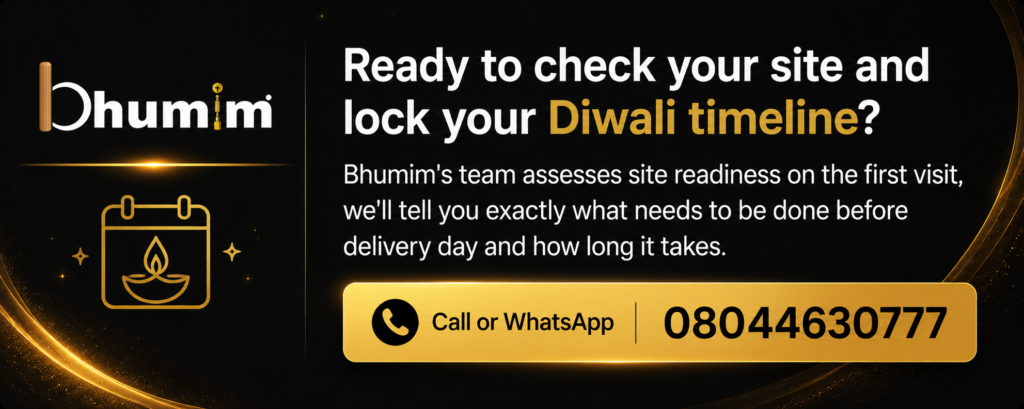 Premium Diwali Site Readiness Banner