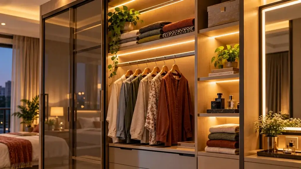 luxury wardrobe design