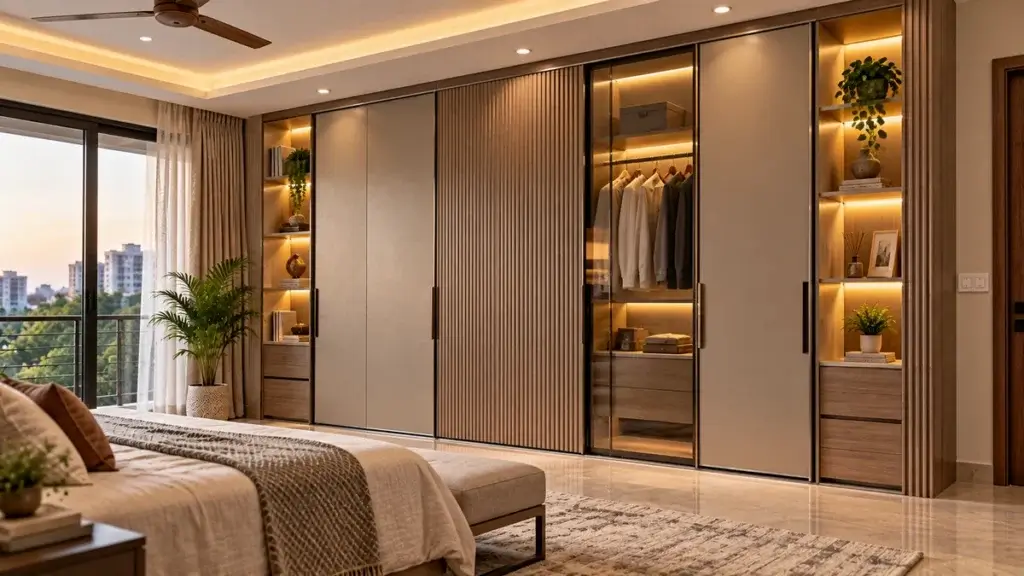 luxury wardrobe design