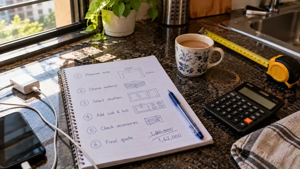 modular kitchen cost